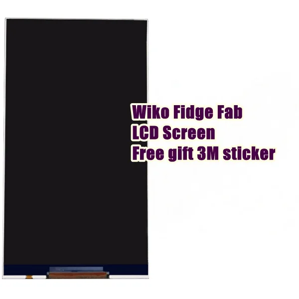 

For Wiko Ridge Fab LCD Display Screen ( Not Touch Screen Digitizer Sensor) + 3M sticker free tracking