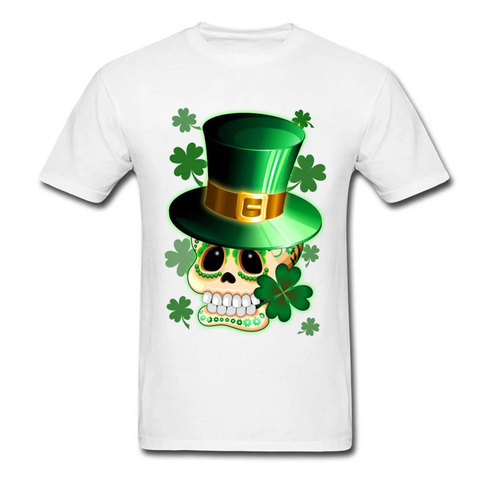 St Patrick Skull Cartoon_white