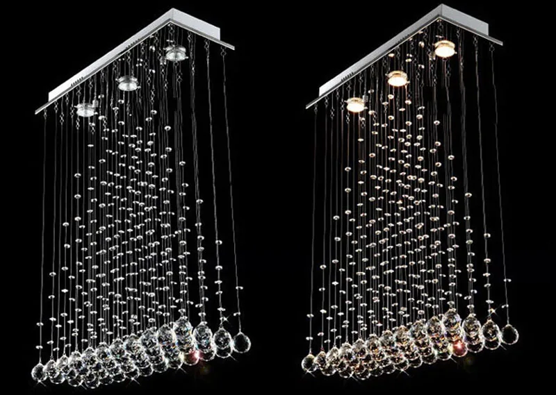 

Pyramid Crystal Restaurant Light Partition Lights Restaurant lamp Hanging Line Crystal Lighting Crystal Bar modern LED Light