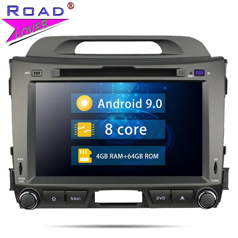 Top Car Radio Android 9.0 Head Unit For KIA Sportage 2010 2011 2012 Stereo GPS Navigation Auto DVD Player Car Navi 2 Din Autoradio 0 Top Car Radio Android 9.0 Head Unit For KIA Sportage 2010 2011 2012 Stereo GPS Navigation Auto DVD Player Car Navi 2 Din Autoradio 0