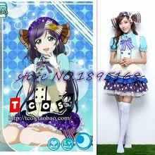 Amor vivo tojo nozomi cosplay adulto princesa belle dress trajes de anime japonés dulce lolita dress amor cosplay vivo nozomi