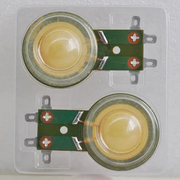 

2pcs 25.5mm 8ohm Tweeter Voice Coil Treble Speaker Horn Resin Sound Film Diaphragm Drive Head Repair Parts