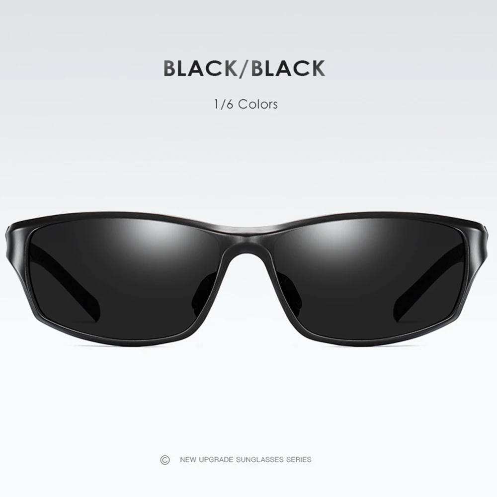 Солнцезащитные очки из AL-MG сплава для мужчин и женщин, поляризованные зеркальные солнцезащитные очки, на заказ, близорукость, минус, линзы по рецепту-1 до-6