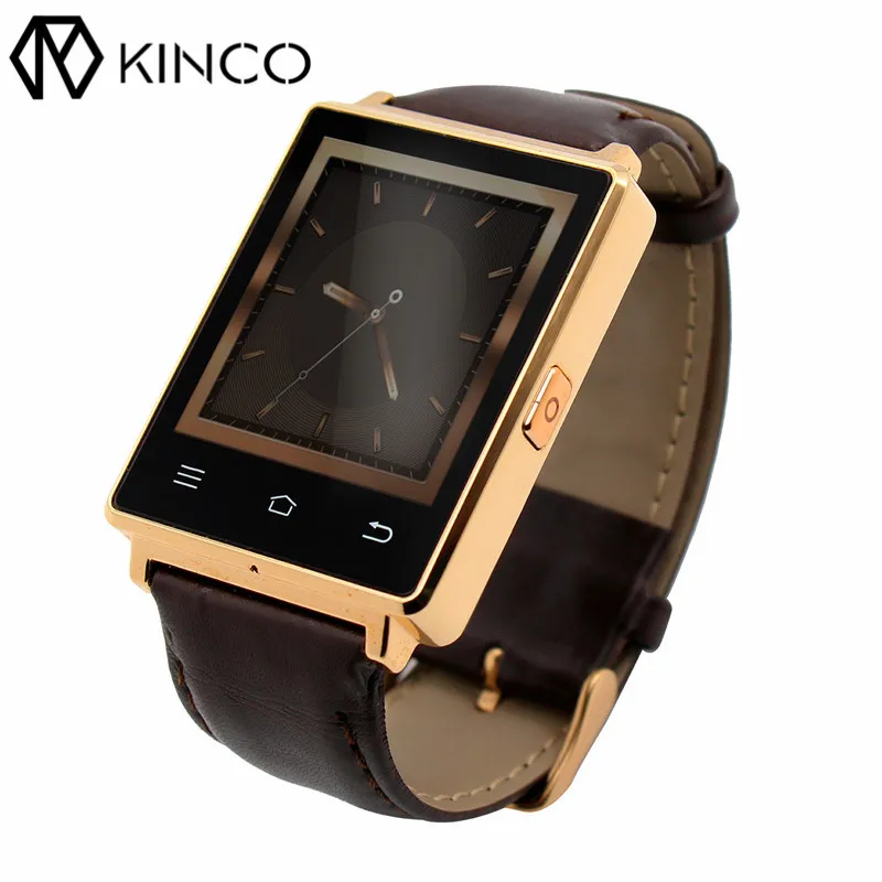 

KINCO MTK6580 RAM 1GB ROM 8GB 1.63 inch Bluetooth Smart Watch Heart Rate Monitor Health Data Sync Smart Wristbands for Phone