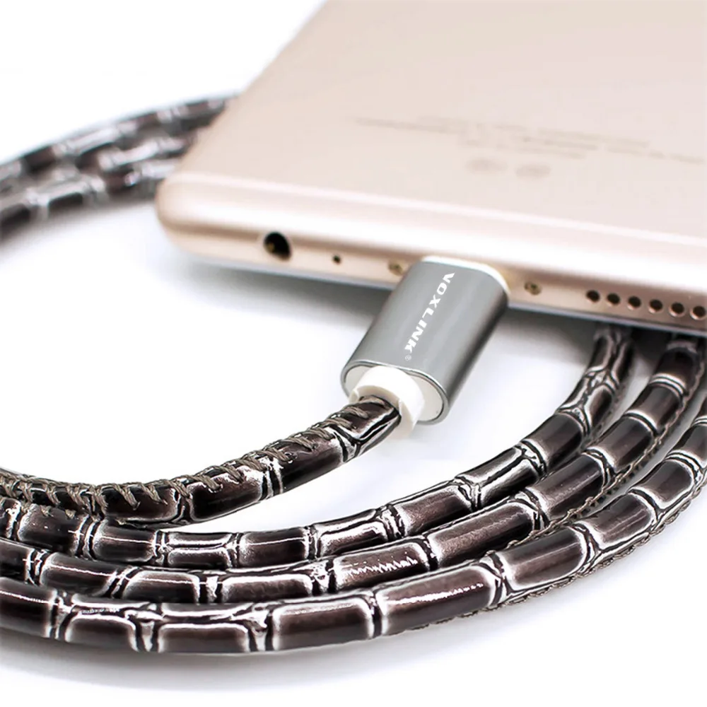 Кабель Micro USB VOXLINK для быстрой зарядки телефона Samsung Galaxy S7 S8 S9 Edge/Huawei/Xiaomi/HTC/LG/