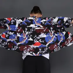 Haori yukata мужские японские кимоно кардиган мужской костюм самурая мужское кимоно рубашка куртка японская юката haori KK2421