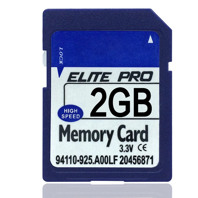 Memory Card 2GB SD HC 2G SD Card SD XC Flash For Digital Camerain