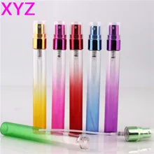 Beautyfull 102 шт 10 мл 6 градиентных цветов многоразового распылителя бутылки мини стеклянный пустой распылитель для парфюмерии флакон духов контейнеры для образцов