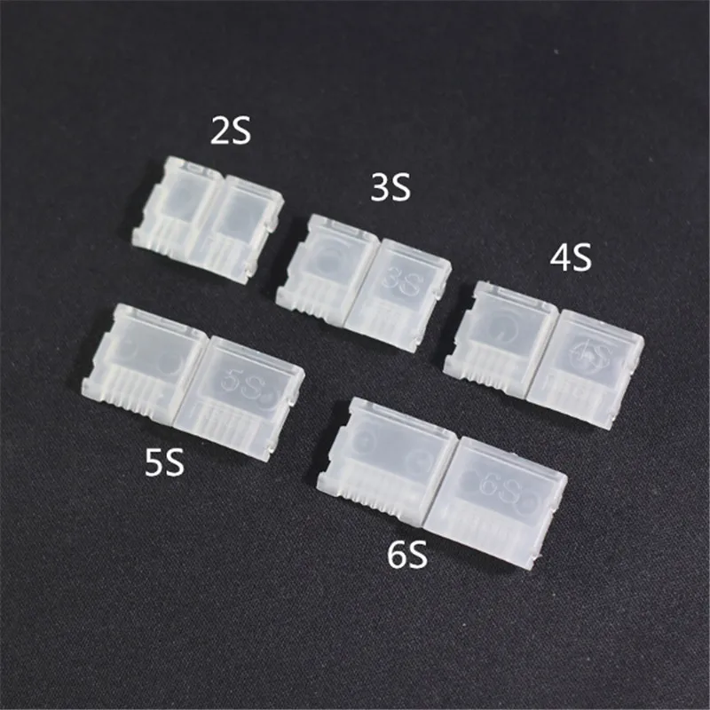 

5PCS 2S 3S 4S 5S 6S AB Clip Buckle Lipo Battery Balance Charge Plug Protector Connector Cover for RC Drone Quadcopter Charging
