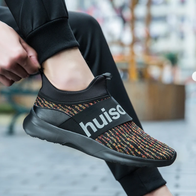 

Big size 39-46 New Running Shoes for Men Jogging Sneakers men Air Sole Breathable Mesh Lace-up Outdoor Training Sport Shoes w5
