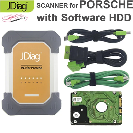 

JDIAG ELITE PRO2 for POR-S-CHE 911/718 Car obd Scanner and ECU Programmer with PET Software HDD Auto Code Reader for PORSHCE
