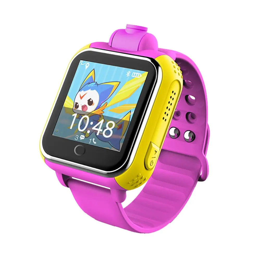pink 720P камера детские наручные часы Q730 JM13 3g GPRS gps трекер Смарт часы детские часы для IOS Android телефон Поддержка SIM - Цвет: pink