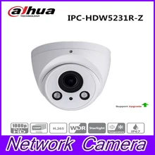 Starlight 2.7mm ~12mm motorized lens 2MP WDR IR Eyeball Network Camera IPC-HDW5231R-Z ,free shipping