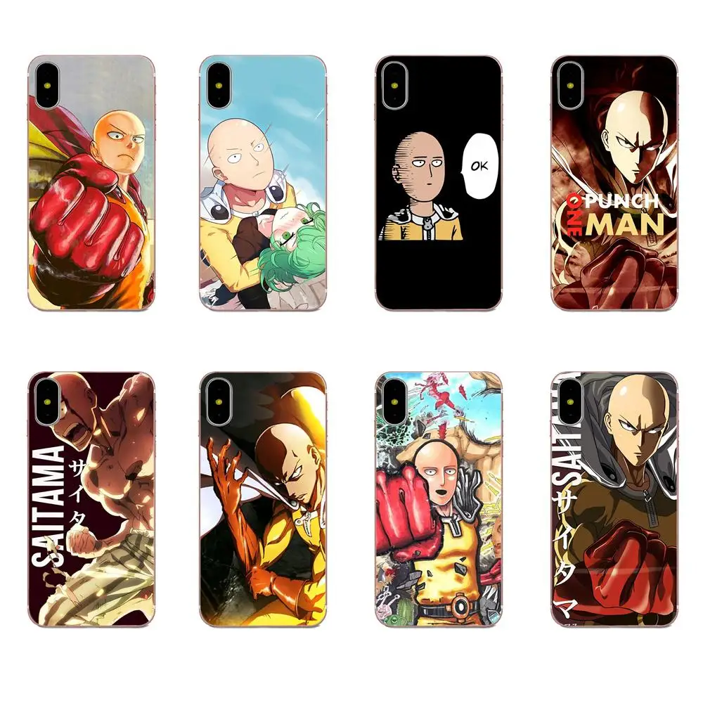Аниме Bleach одна Punch Man Мягкие TPU мобильного телефона для Huawei Mate 7 8 9 10 20 P8 P9 P10 P20 P30 Lite
