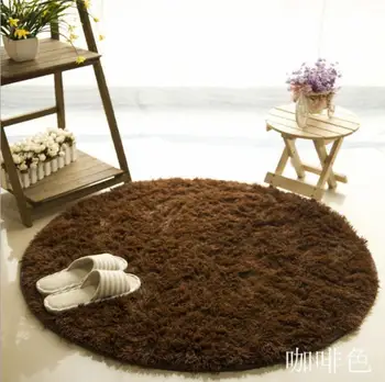 

Fluffy Round Rug Carpets for Living Room Decor Faux Fur Carpet Kids Room Long Plush Rugs for Bedroom Shaggy Area Rug Modern Mat
