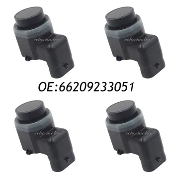 

New 4PCS PDC Parking Sensor Bumper Object Reverse Assist Radar 66209233051 9233051 For BMW