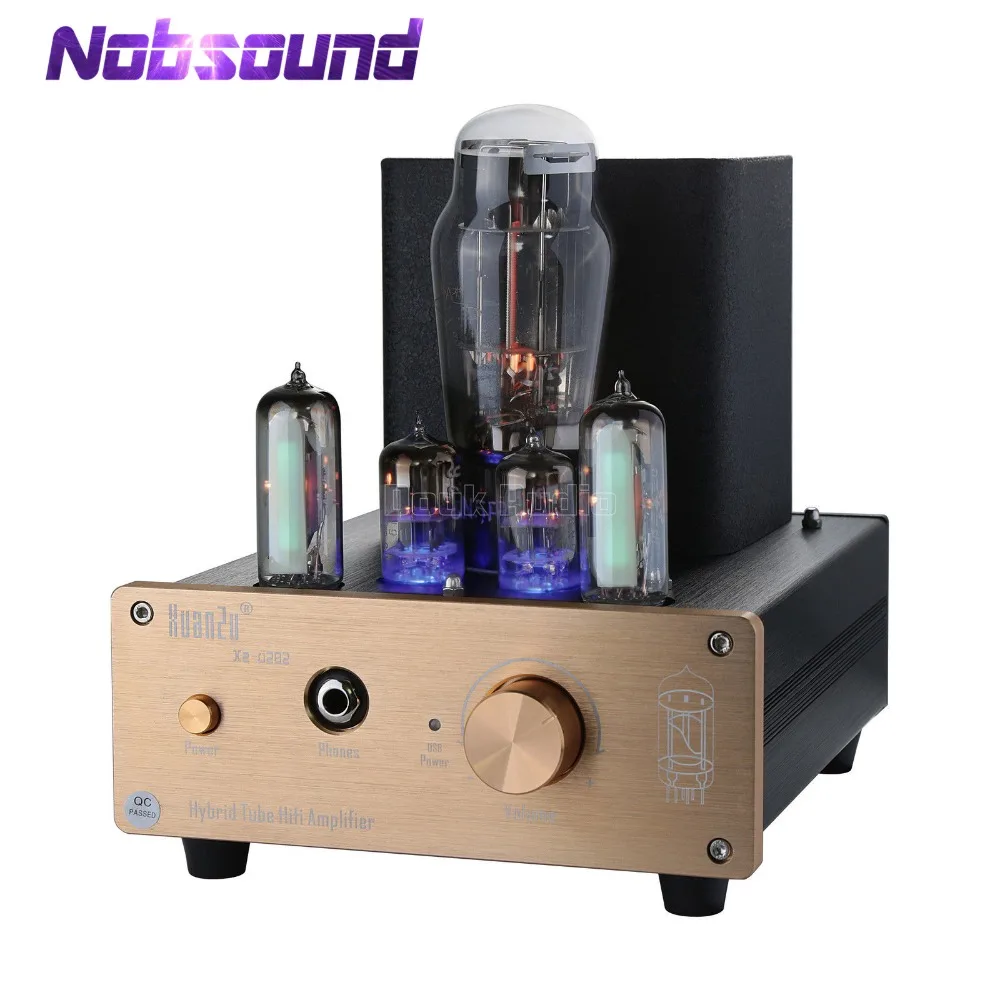 Nobsound Гибридный класс A 6N5P + 6N3 трубчатый предусилитель USB DAC Audio Decorder HiFi усилитель