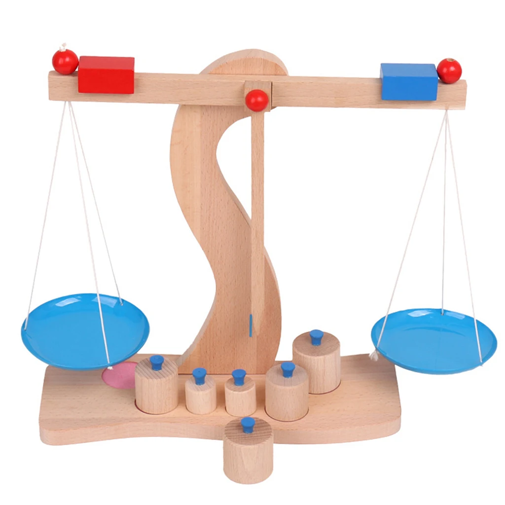 MagiDeal Balance Weight Set Toy Scientific Experiment Kit Learning Scale