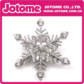 

Christmas Gift Snowflake Charm Crystal Rhinestone Pendants for Necklace