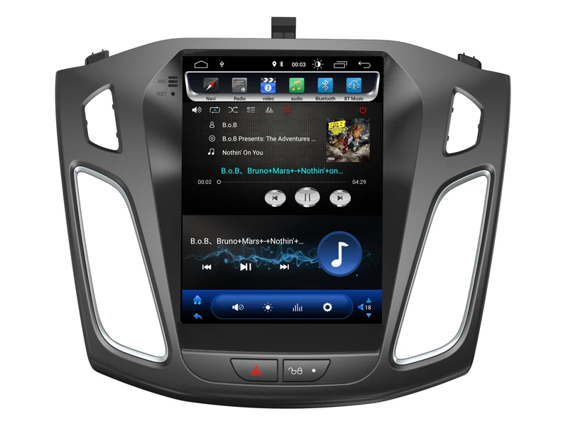 Cheap OTOJETA Android 8.1.0 vertical screen Car Multimedia tesla GPS NAVIGATION Radio player for Ford FOCUS 2012-2017 stereo head unit 3