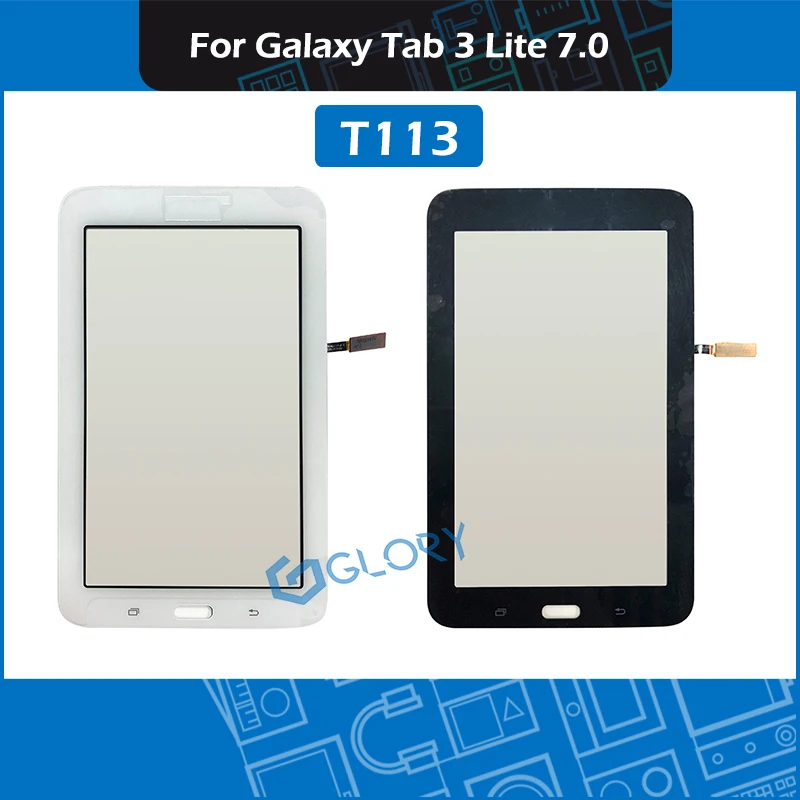 10 шт./лот для Samsung Galaxy Tab 3 Lite 7,0 SM-T113 T113 ЖК-дисплей Сенсорная панель Замена стекла