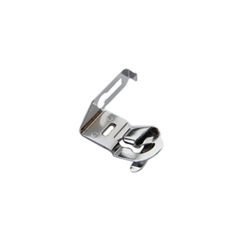 

1Pcs 10mm One-piece Rolled Hem Domestic Sewing Machine Foot Metal 3/8 inch Crimping Edge Sewing Legs for Sewing Machines