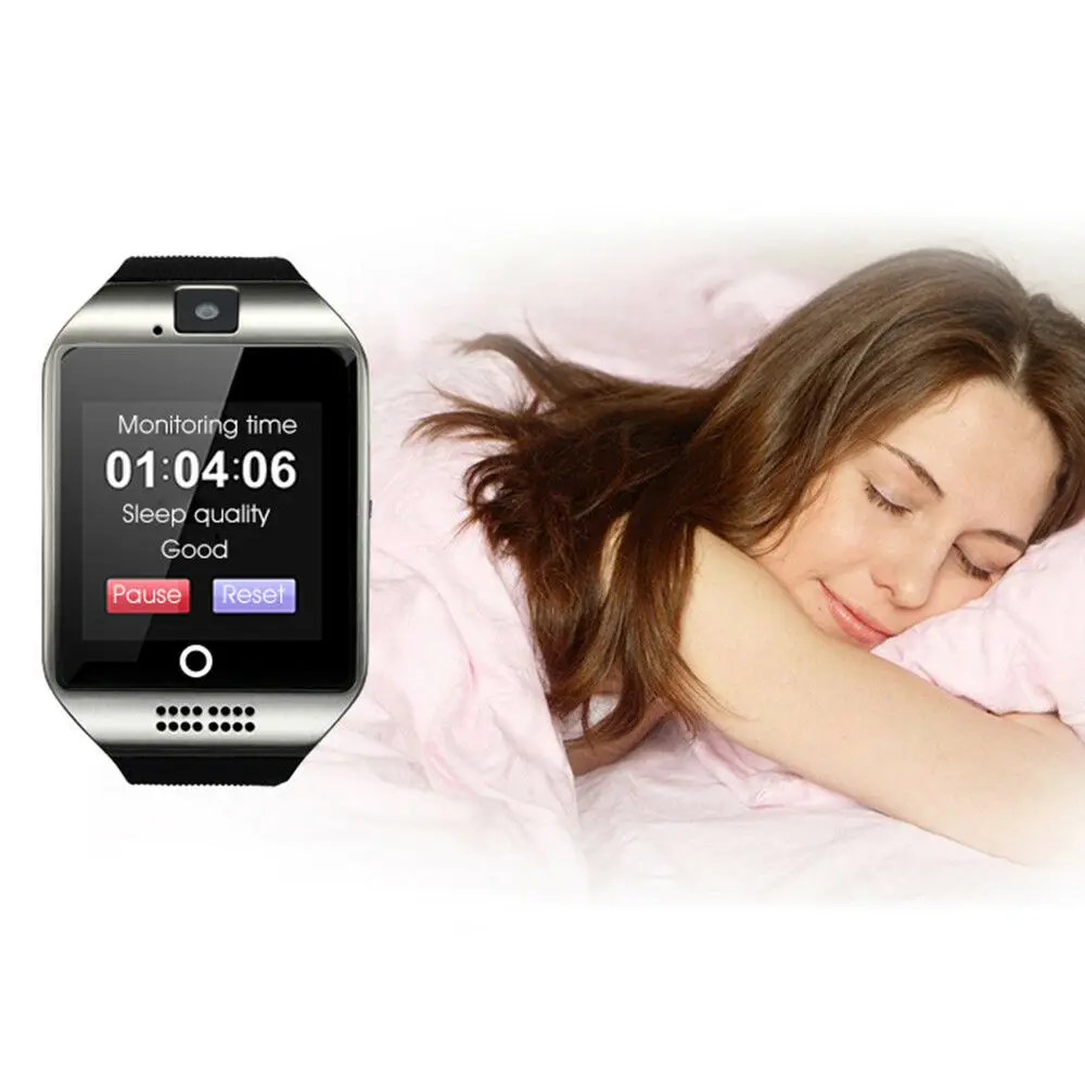 Bluetooth Smart Watch Men Q18 With Touch Screen Big Battery Support TF Sim Card Camera for Android Phone Smartwatch Bluetooth Smart Watch Men Q18 With Touch Screen Big Battery Support TF Sim Card Camera for Android Phone Smartwatch