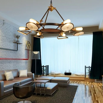 

Loft industrial wind personality retro pendant lamps clothing store Cafe Restaurant Bar Cafe lamp