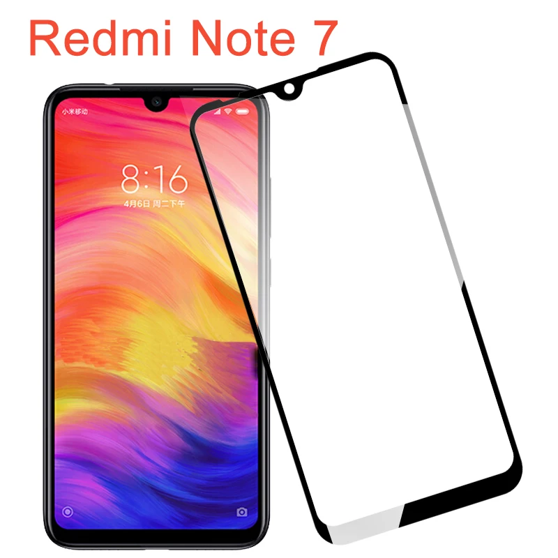 Защитное стекло на Xiaomi Redmi Note 7 Защита для экрана ksio mi redme not 7pro xiaomei red mi xia mi armor пленка дисплей