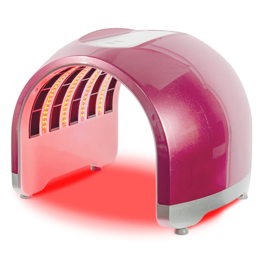  Red/Blue/Green/Yellow LED PDT Photo Dynamic Therapy Facial Light Beauty Machine With Heating - 33025516355
