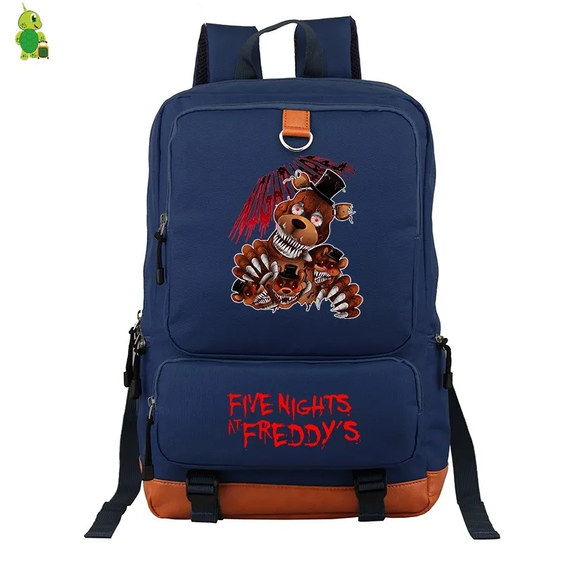 Рюкзак Five Nights At Freddy's 2 Game для женщин и мужчин, школьные сумки для подростков, мальчиков, девочек, FNAF, рюкзак для ноутбука, рюкзак для путешествий - Цвет: 11