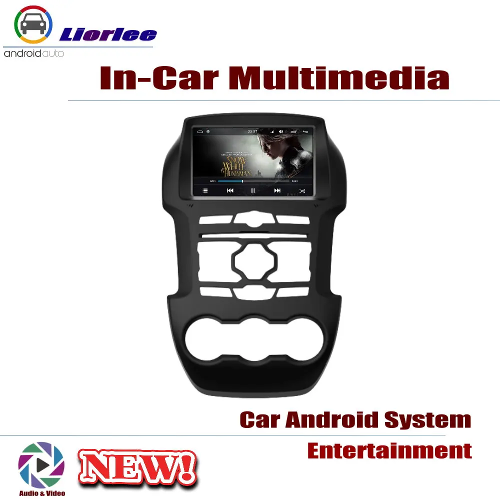 Top For Ford Ranger 2011~2013 Car Android Player DVD GPS Navigation System HD Screen Radio Stereo Integrated Multimedia 3