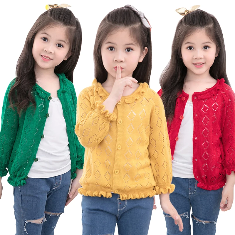

baby winter cardigan age for 2 - 14 simple kids sweaters 2019 new autumn spring baby knitted tops cute toddler girls red sweater