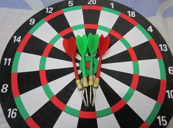 

12 Inch double faced thickening darts boards Professional batarangs dardos +4 dart