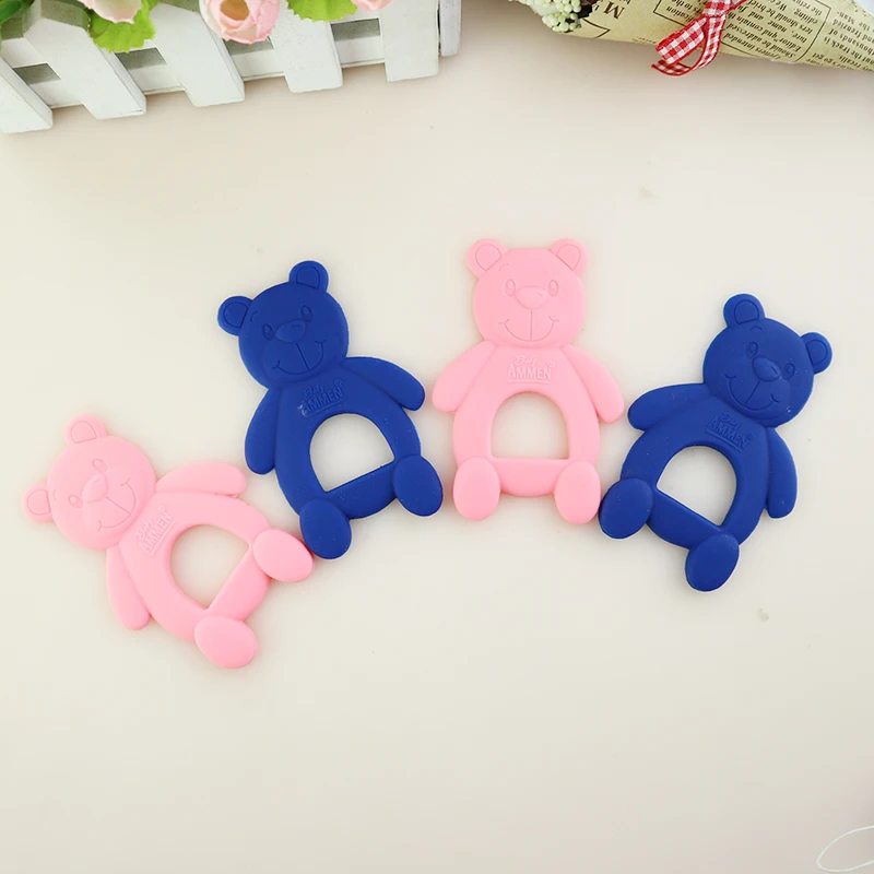 2 шт. креативные Детские Прорезыватели для зубов детские резиновые прорезыватели