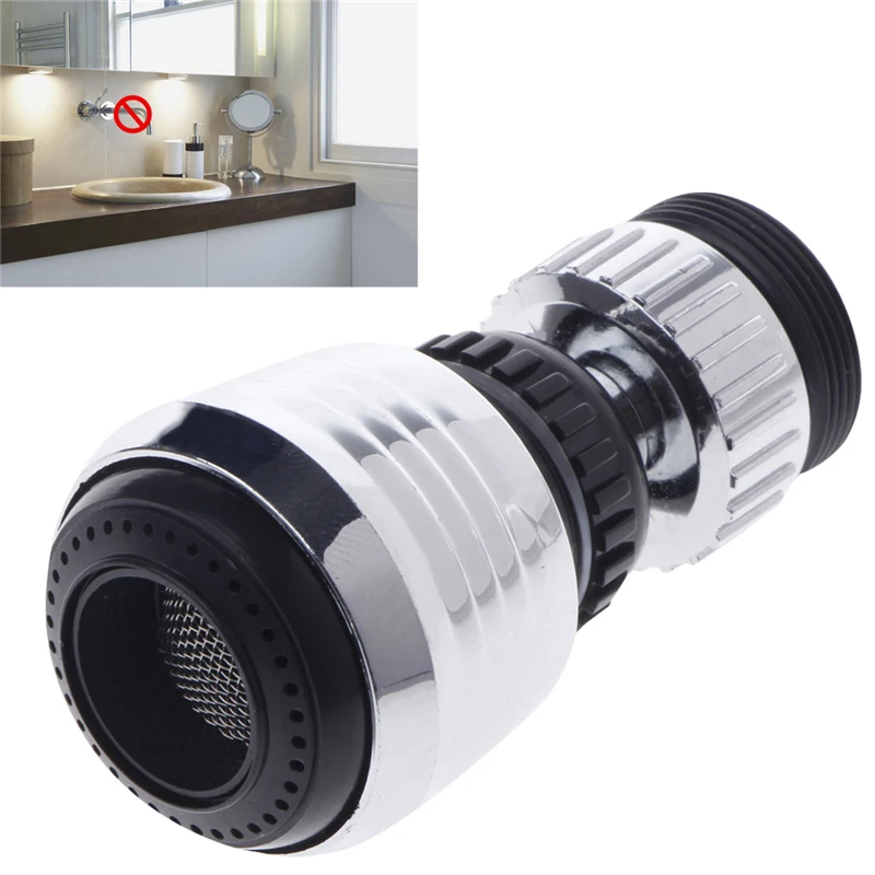 360 Поворот Поворотный кран сопла фильтр адаптер водосберегающий кран аэратор диффузор