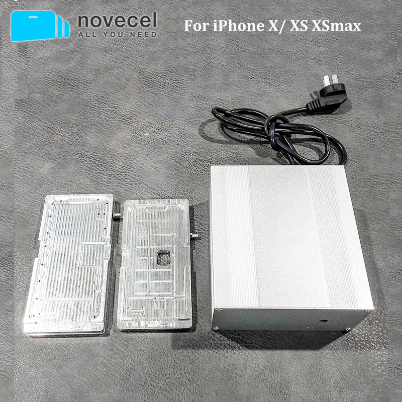 New Polarizer Film Remove Mold for Mobile Phone LCD Screen Repair with Mini Vacuum Pump Suction LCD for iPhone X XS XSmax