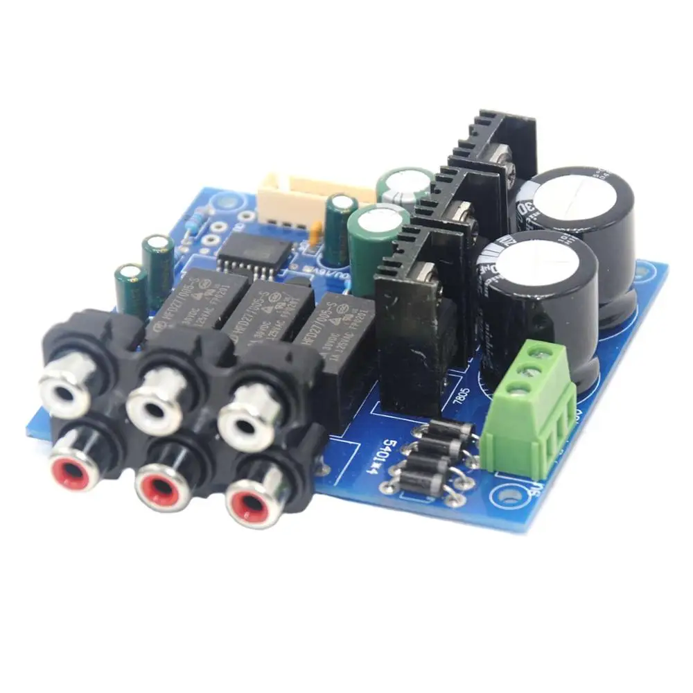 PGA2311 LCD Volume Remote Control Preamp for 3 Channel Input Preamplifier Board YJ0037