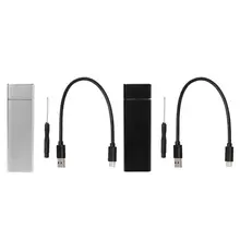 USB 3,0 к M.2 NGFF SSD мобильный жесткий диск Box адаптер карты внешний корпус чехол для m2 SSD SATA USB 3,1 2230/2242/2260/2280