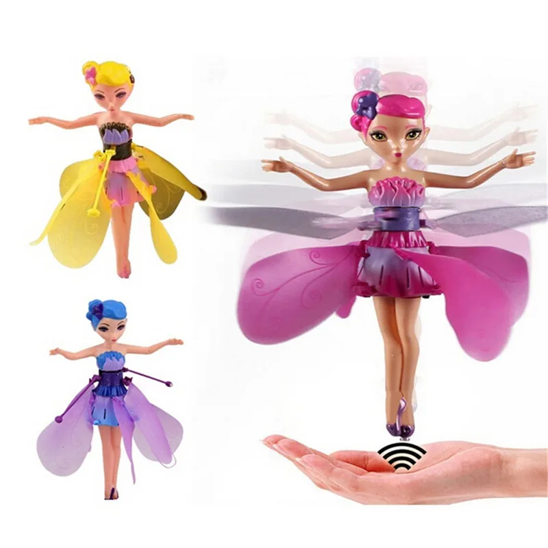 New Flying Fairy Dolls Infrared Induction Control Flying Angel Doll