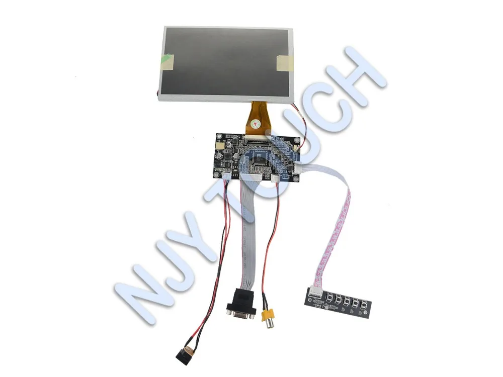 

hot sell 7 inch TFT AUO A070VW04 V0 60 Pin LCD Screen Panel Module Controller 800x480 LED free shipping