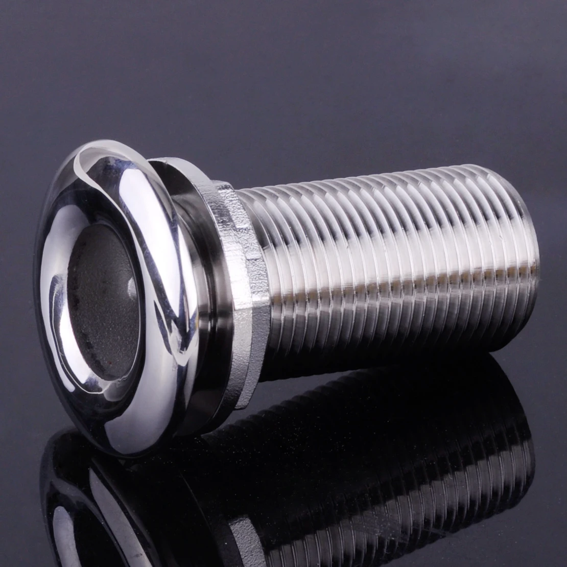 DWCX New Silver 316 Stainless Steel 1 inch Boat Hose Boat Thru Hull
