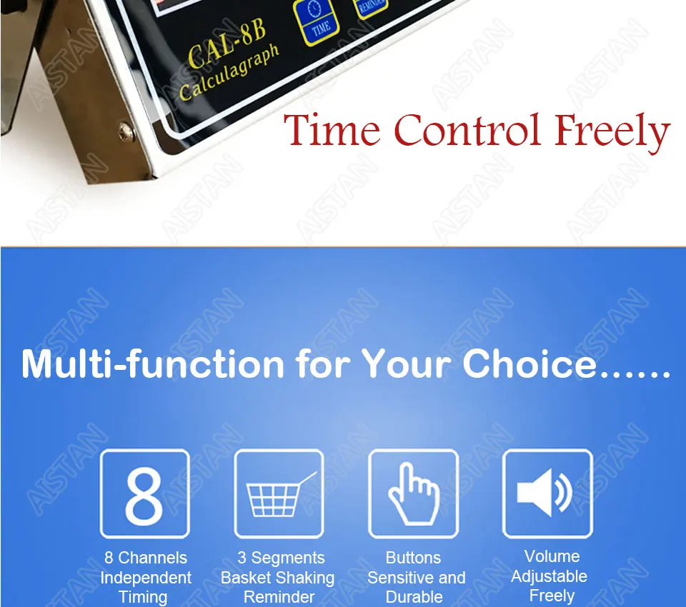 CAL8B/CAL12C портативный calculagraph 8/12 канала multi-function цифровой таймер ЖК-дисплей встряхивания напоминание