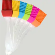 Кухонные принадлежности, Пищевая силиконовая кисть, для выпечки барбекю, специальная силиконовая кисть, сделай сам, инструмент для торта, цвет/одноцветная ручка