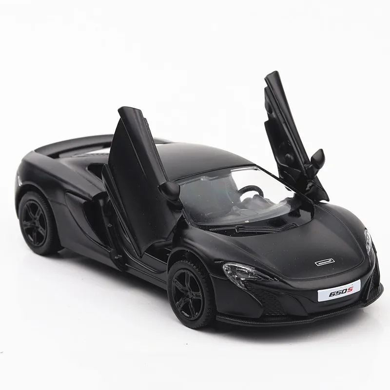 

ZXZ 1:36 Scale Diecast Alloy Metal Car Model supercar McLaren 650S Collection Model Pull Back Car Toys for children
