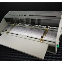 18,5 дюймов 470 мм Электрический бумажный Creaser Scorer перфоратор резак комбо бумаги резки биговки перфоратор машина