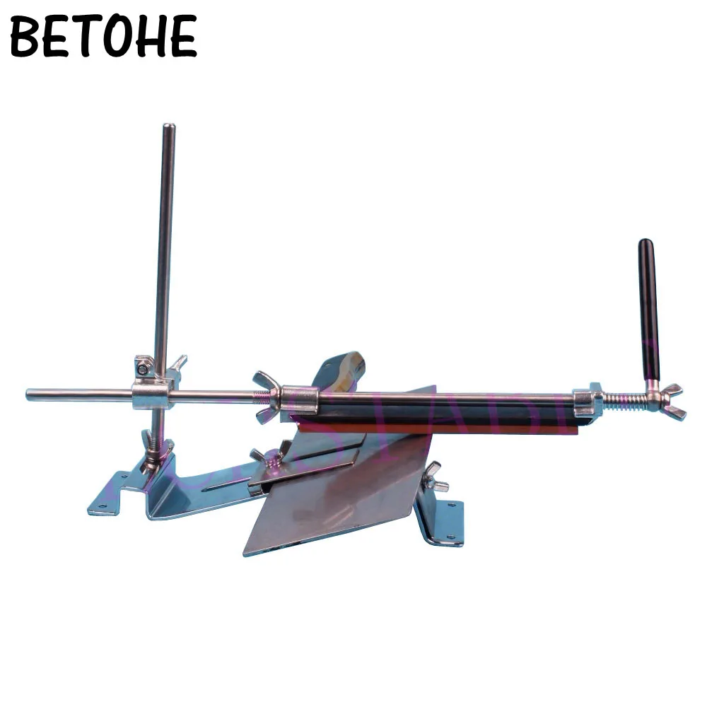 

BETOHE Professional Kitchen Full metal Knife Sharpener System with 4 stone 120#320# 600# 1500# Grindstone Whetstone machine