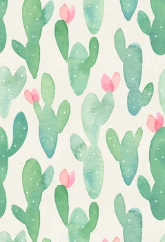 

HUAYI 5x7ft Vertical Painting Cactus Backdrop Art Fabric Photography Prop Newborn Background XT-5654