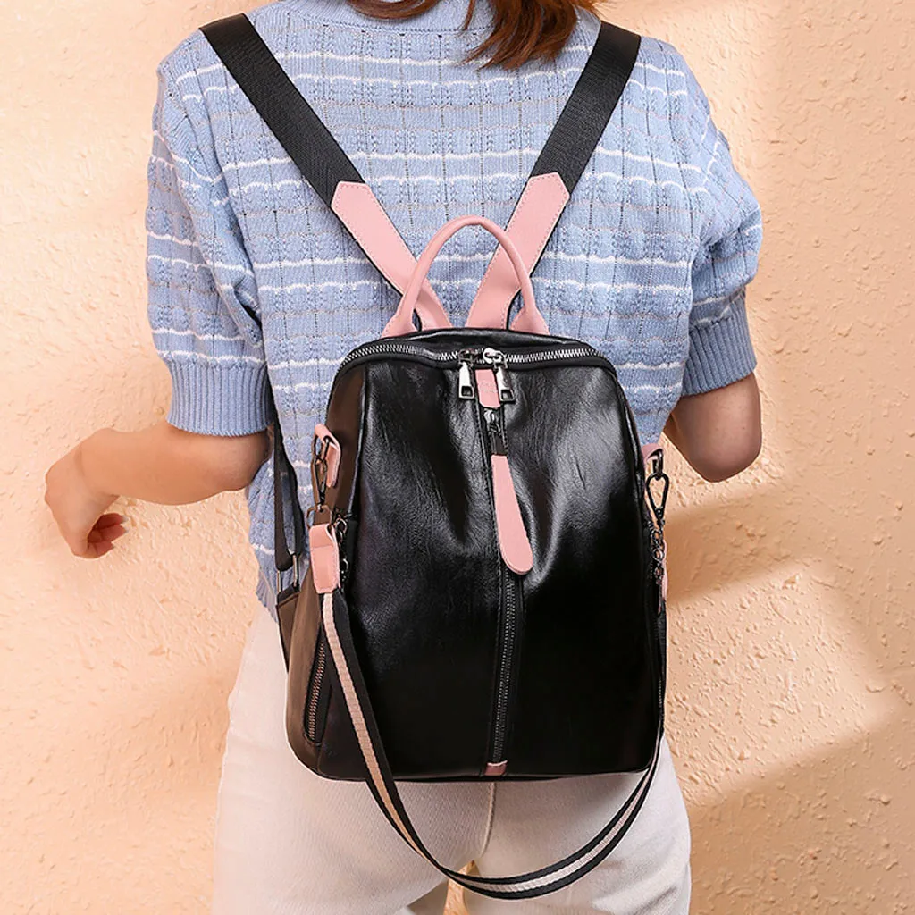 Aelicy, новинка, высококачественный рюкзак для путешествий из искусственной кожи, корейский женский рюкзак для отдыха, студенческий школьный рюкзак, женская сумка на плечо