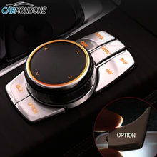 Запуск двигателя стояночного тормоза мультимедиа наклейки для кнопок Накладка для BMW X3 G01 5 серии G30 G31+ аксессуары для стайлинга автомобилей